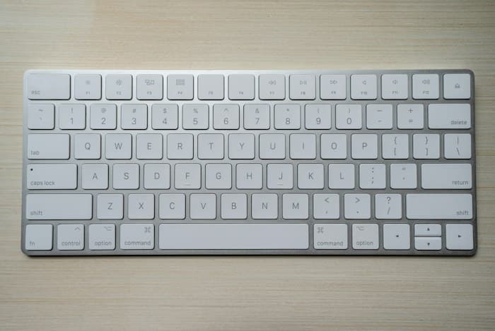 Close-up of a keyboard
